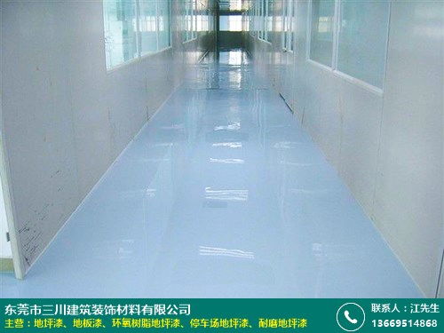 顺德三川建筑装饰材料 | 环氧地坪漆施工与地坪工程一站式服务